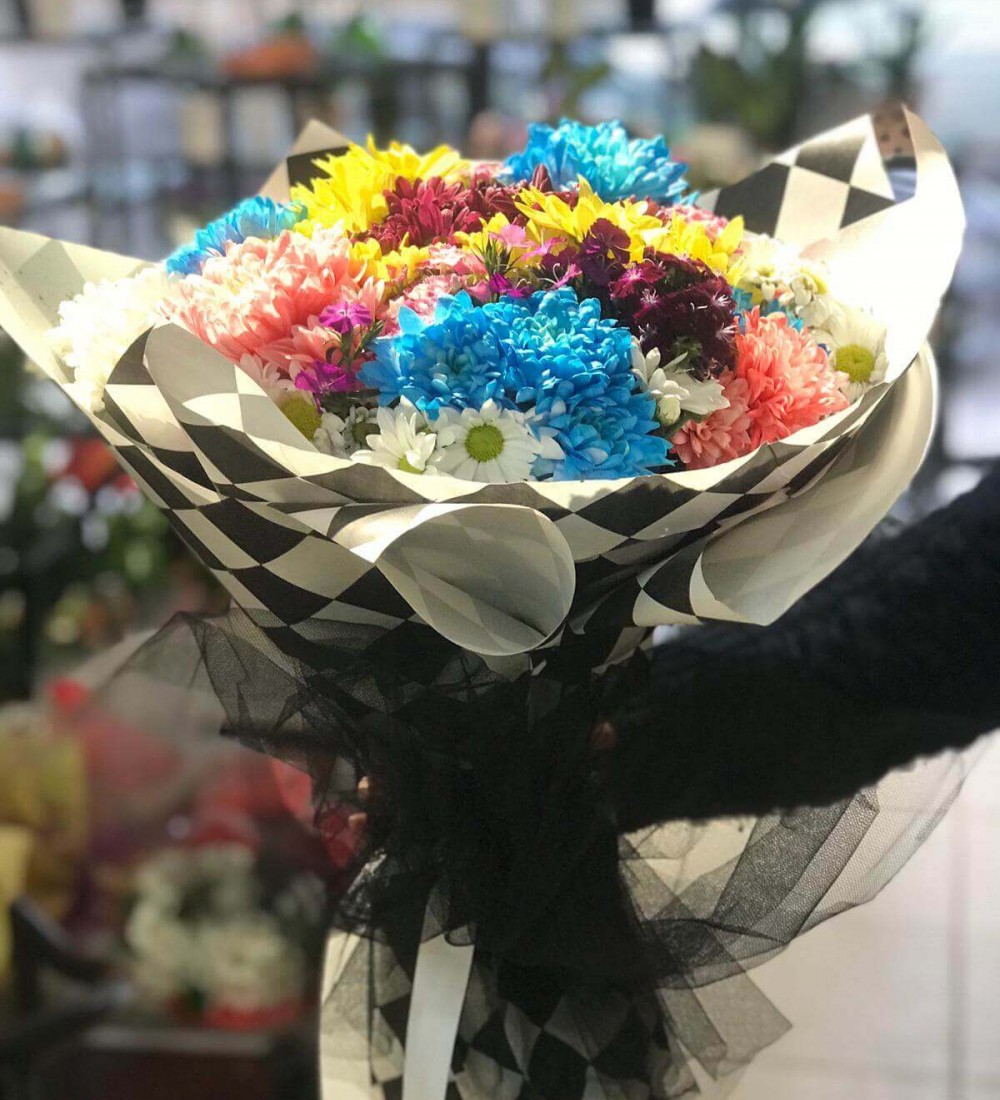 BUKET Karışık Papatya Demeti(4 demet)