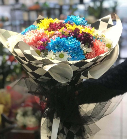 BUKET Karışık Papatya Demeti(4 demet)