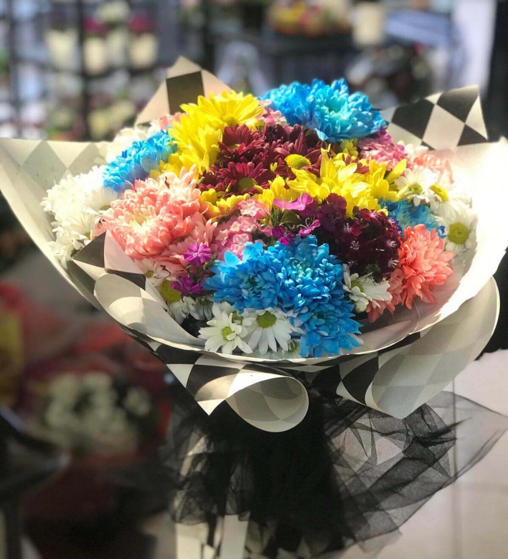 BUKET Karışık Papatya Demeti(4 demet)