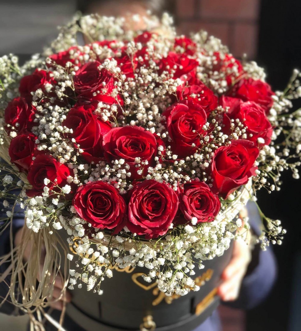 KUTU 22 Gül Yeşillik Kutuda Vip Tanzim