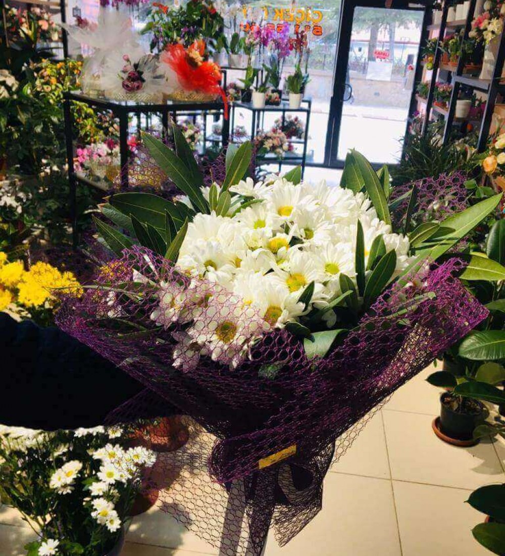 BUKET PAPATYA ARAJMANI( 2 Demet Papatya)