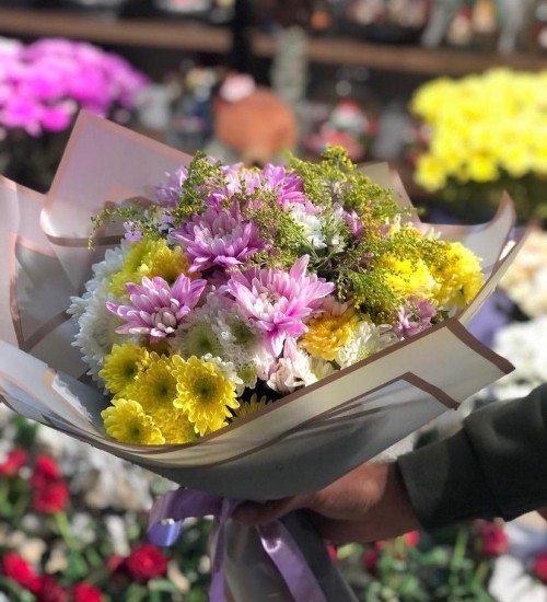 BUKET PAPATYA ARAJMANI( 5 demet Papatya)