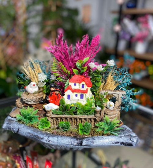 Beton Teraryum Kayık