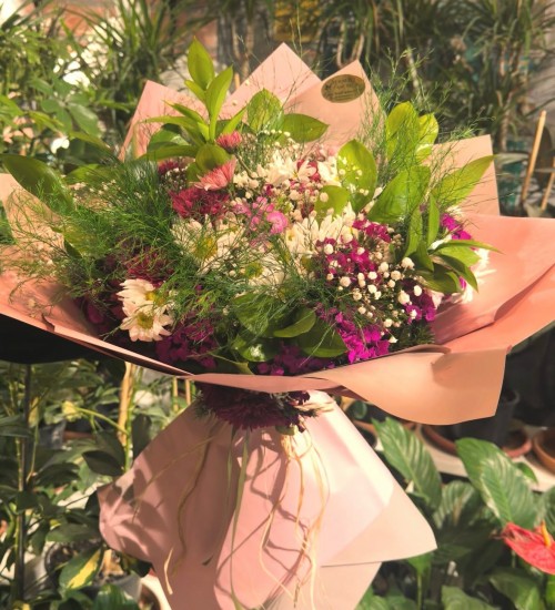 BUKET  KARIŞIK Demet (3 Demet Papatya + 2 Demet Hüsnüyusuf)